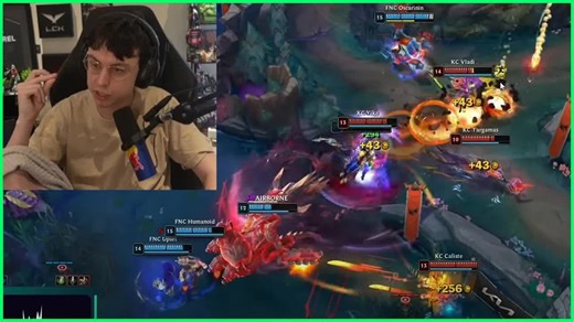 【中英双语/欧刚Caedrel】卡埃德尔点评KC依可的干净团战操作