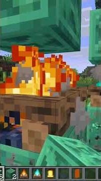 Building a wolf house with Minecraft copper