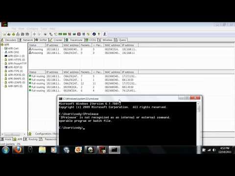 how to hack ip's using cain & abel