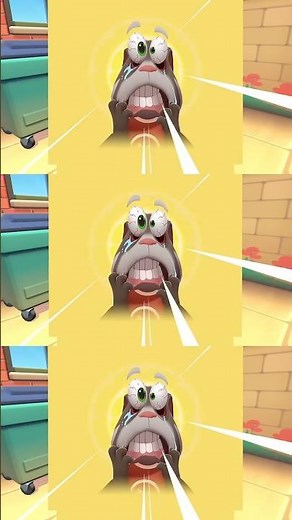 Crazy Cartoon Rabbit SCREAMS 😱 #FunnyAnimations #CartoonRabbit #shorts