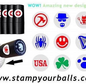 24K views · 30 reactions | Never play the wrong ball again #bmwpgachampionship Now over 150 designs to stampyourballs,one dab and done #golf spring is sprung,summer is here | stampyourballs.com | Facebook