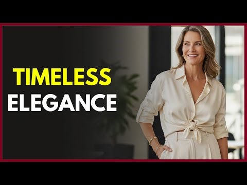 5 Elegant Shirt Styling Secrets for Women Over 50 | Look Flawless & Ageless