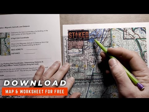 Plotting Points on a Military Topographical Map