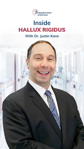 OINT on Instagram: "Big toe arthritis, also known as hallux rigidus, is one of the most common causes of stiffness and pain in the first MTP joint. Many patients don’t realize how important this small joint is until it affects every step they take. In this series, Dr. Justin Kane, fellowship-trained Foot and Ankle Orthopedic Surgeon, explains: • What big toe arthritis is • Why it develops • How it affects motion and long-term foot function • What treatment options exist from early care to advanc