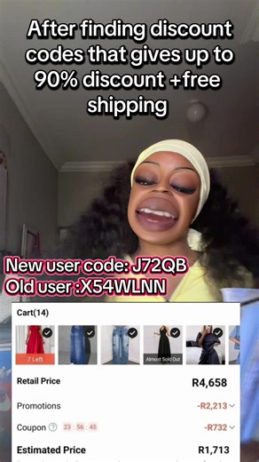 Don’t forget to create new shein account