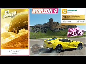 Forza Horizon 4 - The Car Files SOLO Playthrough/Guide | All 10 Chapters/30 Stars FH4 Horizon Story