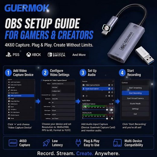 🎮 OBS setup made simple.