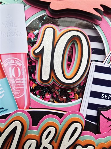 Beauty Store–inspired Shaker Cake Topper | Custom Name & Age | Makeup Birthday Décor - Etsy