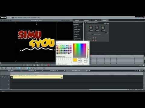 Magix Video Deluxe 2015 Tutorial 4 - Keyframes, Wie steuere ich Animationen