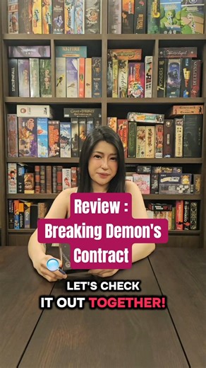 Board game review : Breaking Demon's Contract #boardgame #tabletopgaming #gaming #review #games