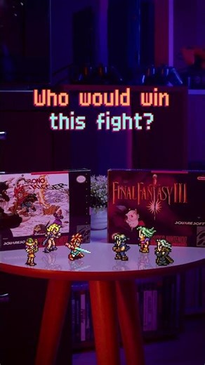 Chrono Trigger or Final Fantasy VI? Choose wisely! ⚔️ #chronotrigger #finalfantasy6 #retrogaming