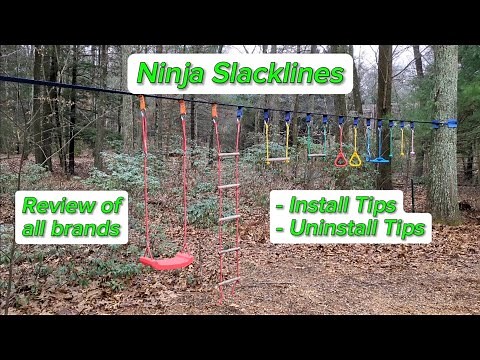 Every Tip for Ninja Slacklines - Setup, Install...