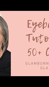 Eyebrow Tutorial For Gray Hair Girlies!