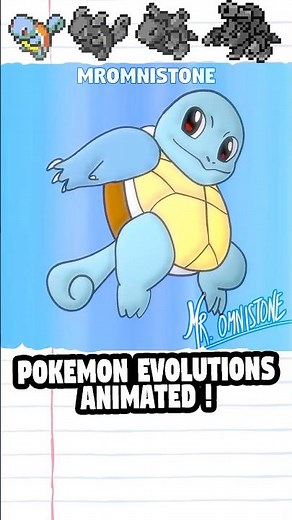 BLASTOISE evolution ! #pokemon #pokemontcg #pokémon #animation