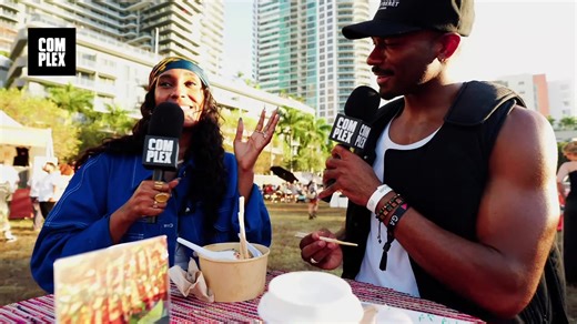 4.4K views · 16 reactions | Complex's Jillian, joined by Jan from Family Style, guides us through the festival’s Miami debut during Art Basel weekend, creatively directed by Nina Chanel Abney, with stops at the best restaurants booths, standout brand activations, and surprise celebrity encounters. | Complex | Facebook