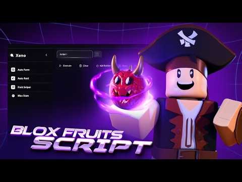 Blox Fruits Script (No Key) — Auto Farm, Fast Attack, Auto Raid, V4, Fruit Mastery Farm