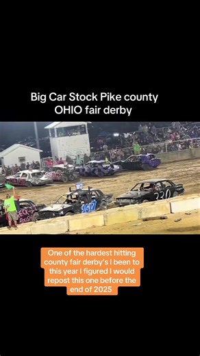 One of the hardest hitting county fair derby’s I been to this year I figured I would repost this one before 2025 ends #happynewyear2026 @Smash It Demolition Derby