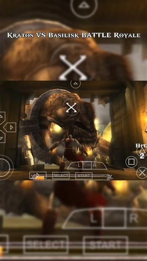 Kratos Vs Basilisk BATTLE Royale#KratosVsBasilisks#godofwar2 #gowandroid #aethersx2