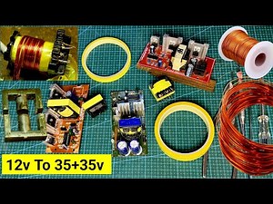 Diy Ferrite Core Wedding TL494 | how to make ferrite core transformer | GS 3525 EE33 core