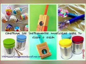 Instrumentos Musicales Caseros