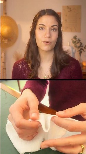 Ourlet sur tissu glissant : respirez et suivez mon astuce ! 🧵 #tutorielcouture #astucecouture