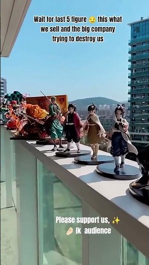 ⚔️ This Demon Slayer All Characters Action Figure Set is INSANE 😱 | Must Have Anime Merch #Shorts