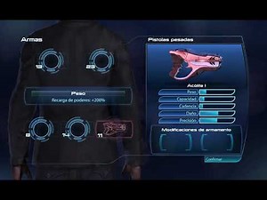 Mass effect 3: Todas las armas. Parte 1