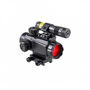BSA Optics Tactical Advanced Weapon Series 35MM Red & Green Dot Sight w/ 635nm Red Laser -TW35RGD-LRCP