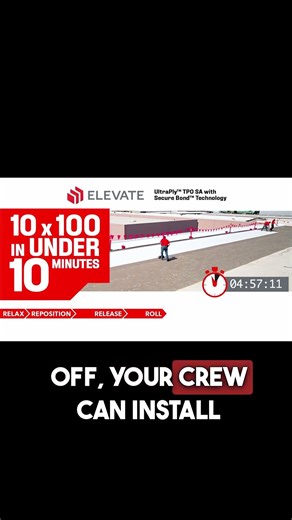 Meet Your New Best Roofer: Elevate UltraPly™ TPO SA