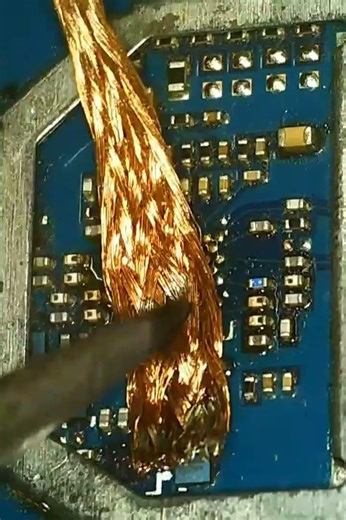 PCB Cleaning part 2 #smartphone #mobilephonerepair #technology #tech