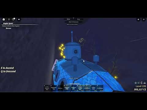 How to get to The CHALLENGER's DEEP in Fisch! (Challengers Deep Location Guide) Roblox