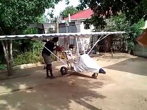 South Sudan Homemade Ultralight/Plane