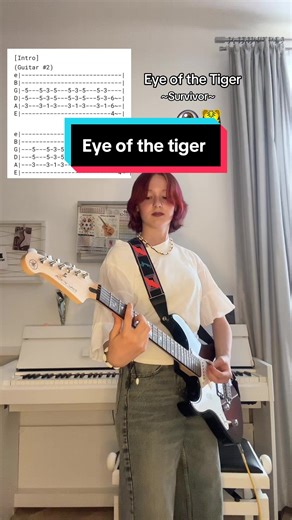 Mastering 'Eye of the Tiger' on Electric Guitar