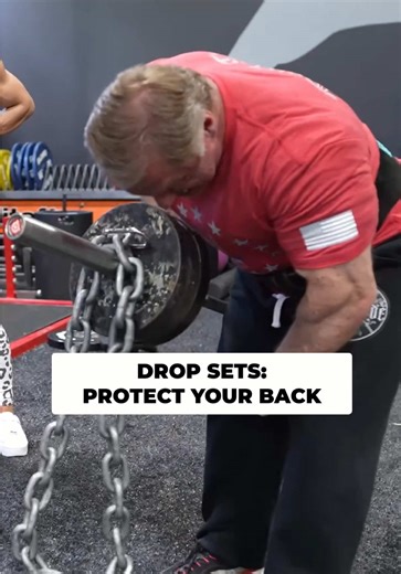 Drop Sets for Back Protection in Weightlifting