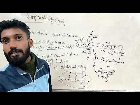 IUPAC -NOMENCLATURE(BIS,tris,TETRAKIS ,di,tri,tetra case) Easy trick and rule