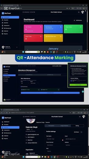 Attendance Management System in Mern Stack With Source Code 🔥| student Management complete project