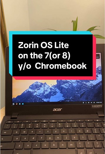 Installing Zorin OS Lite on a 2017 Chromebook