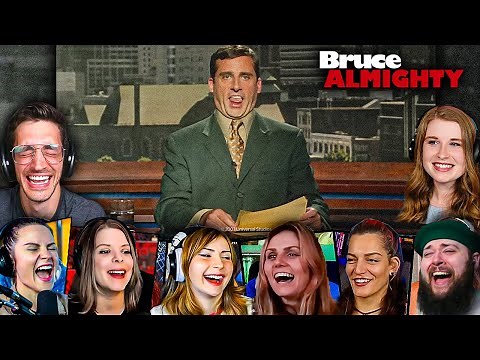 TOP "Bruce Controls Evan" Reactions! Bruce Almighty (2003) Movie Reaction First Time Watching