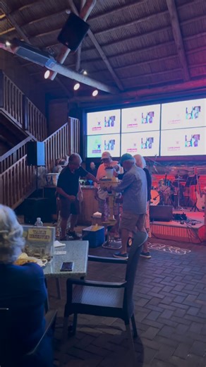 1.5K views · 31 reactions | Boondocks on a Friday night, 2700 dollars to charity, happy couple making the margaritas, and Howard = Happiness!!! | Boondocks Grille and Draft House | Facebook