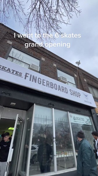 Exploring the 6 Skates Grand Opening: New Fingerboarding Set Up!