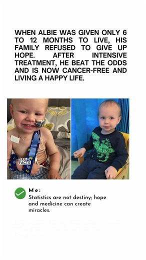 The Brave Young Boy Named Albie Who Beat a Terminal Cancer Diagnosis #AlbieStrong #CancerWarrior #Mi