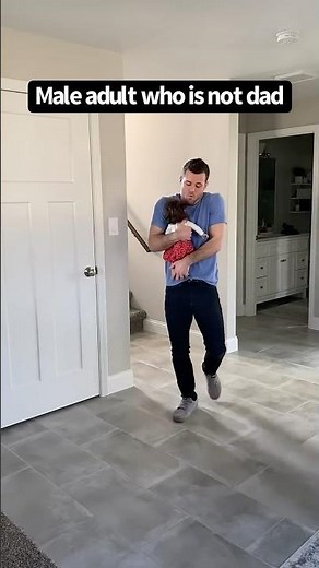 How Different People Hold a Baby.