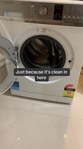 Commercial and residential washing machines typically include an inner and outer drum. The inner drum will hold the clothes and will rotate within the outer drum, thereby agitating and spinning the clothes during a wash cycle. The outer drum is essentially a tub that holds the water and detergent during the wash cycle. Water is removed by a pump and in the area between the inner and outer drum will remain moist even after the water is pumped out. This area between the inner and outer drum will c