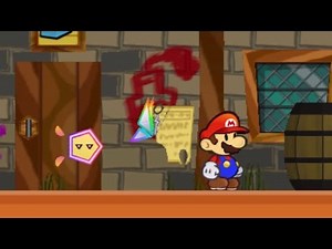 Paper Mario: The Thousand-Year Door areas in Super Paper Mario
