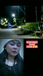 Prank hantu cewek lucu banget 🤣🤣😁🤭 @sorotan #videolucu #komedi #pranklucu | Eni Siratu Halu