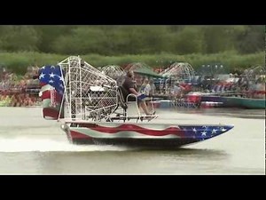 American Airboats Clover Race at Thunder on the Loup 2012