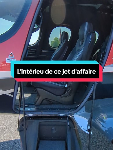 Dans le Cirrus Vision Jet G3, on est aussi bien installé que en first class. #privatejet #aviation #Pilot #firstclass