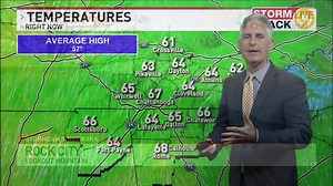1K views · 11 reactions | Meteorologist David Glenn WTVC has your Wednesday Evening Weather Update Windy Thursday with increasing cloud cover. Showers late day and especially Thursday Night | WTVC-TV NewsChannel 9 News | Facebook
