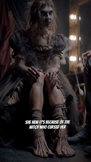 Cursed By a Witch: Her Slow Ghost Transformation #scary #horrortok #horror #aiart #halloween