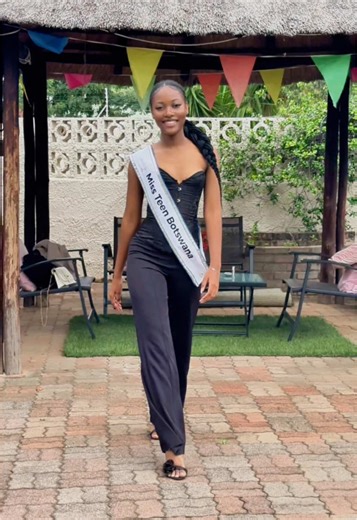All roads lead to Miss Teen International. @anke nkwe Starting the week grounded, focused, and intentional. 💫 Hair by: @The Makeover Place Beautysalon #MissTeenBotswana #MondayMindset